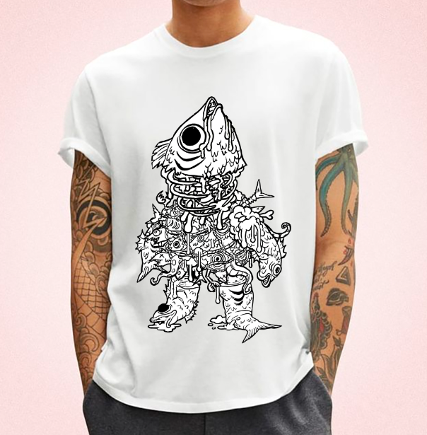 DumpsterDorks Fish Guts T-Shirt